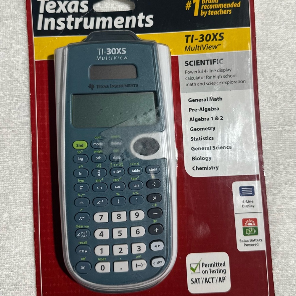 Texas Instruments TI-30XS MultiView Powerful Scientific Calculator